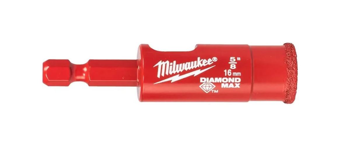 Алмазная коронка Milwaukee DIAMOND MAX 16 мм